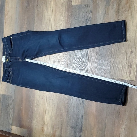 Frame Denim Denim - Frame le skinny de Jeanne dark wash denim jeans
